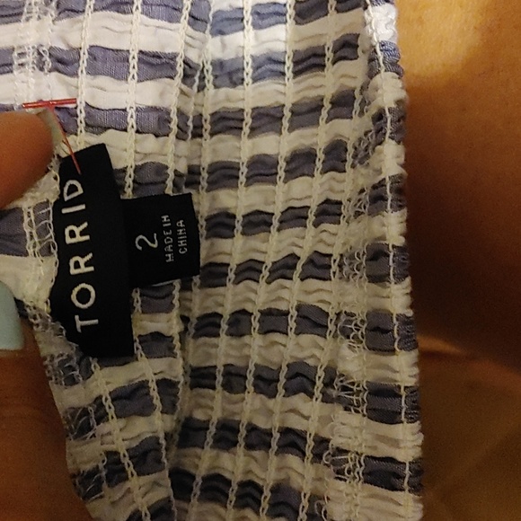 Torrid. Smocked Skater dress SZ.2 NWOT - Picture 6 of 7